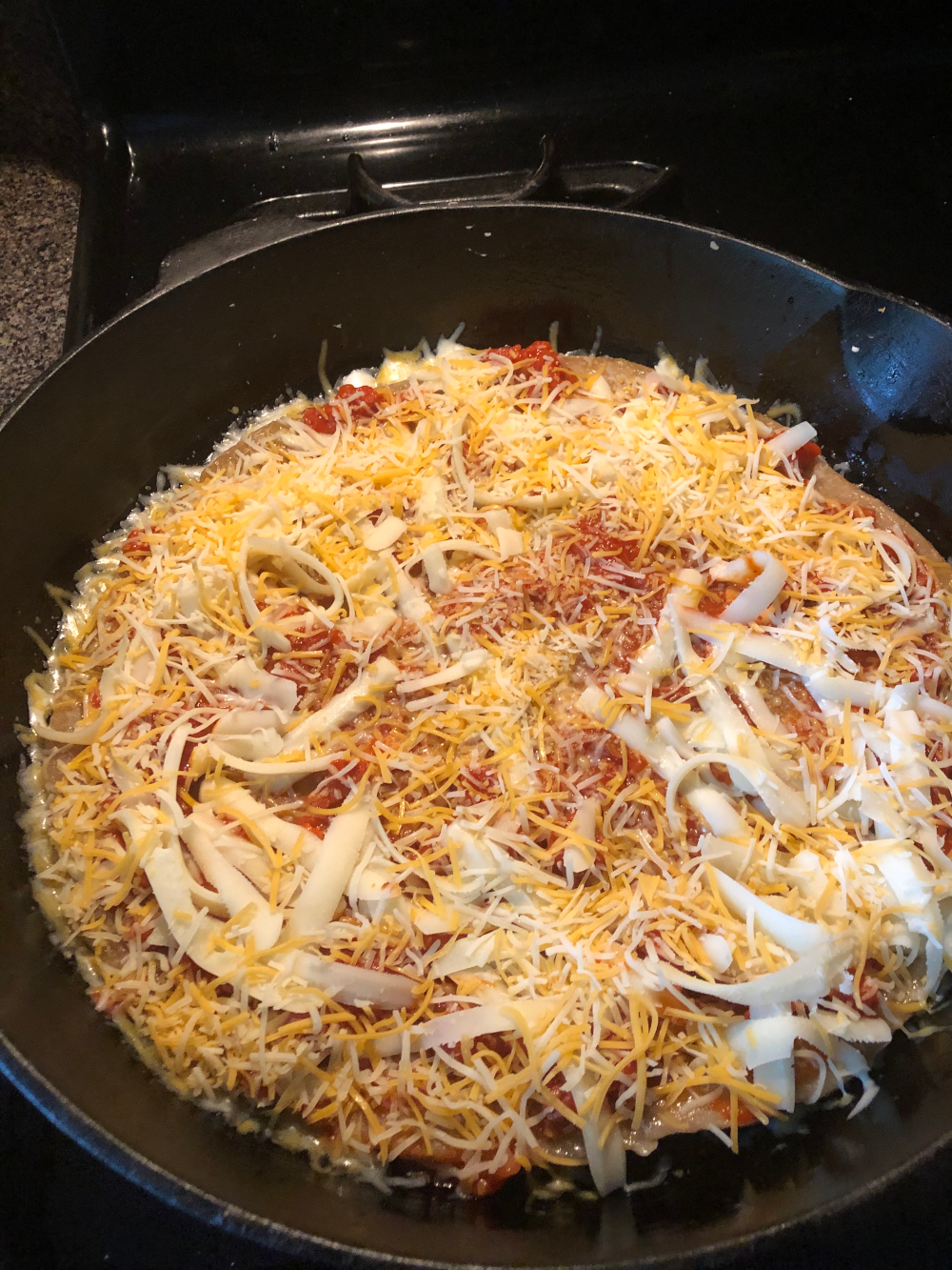 Step 7, Add Toppings - Cheese